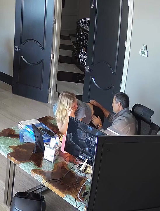 Rich Guy Fucking His Step Daughter Caught on Hidden Camera