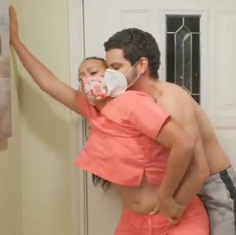 Extremely Hot Babe Hard Fucking in Lockdown