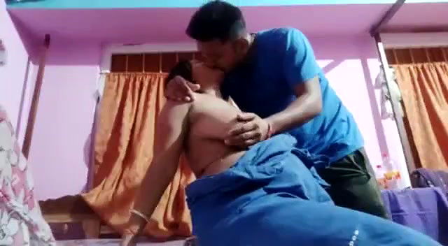 Unsatisfied Bhabhi Enjoying with Young Devar When Nobody At Home