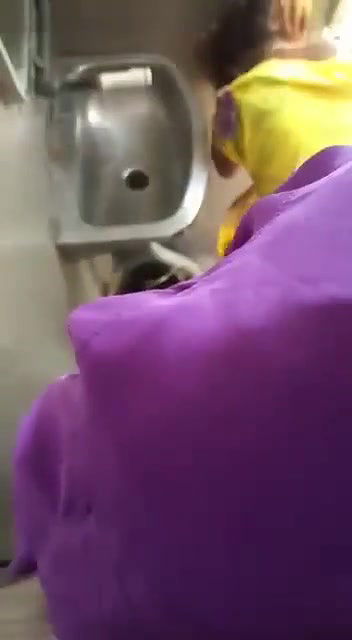 Naughty Young Bihari Couple Fucking in Train Toilet Secretly Recorded