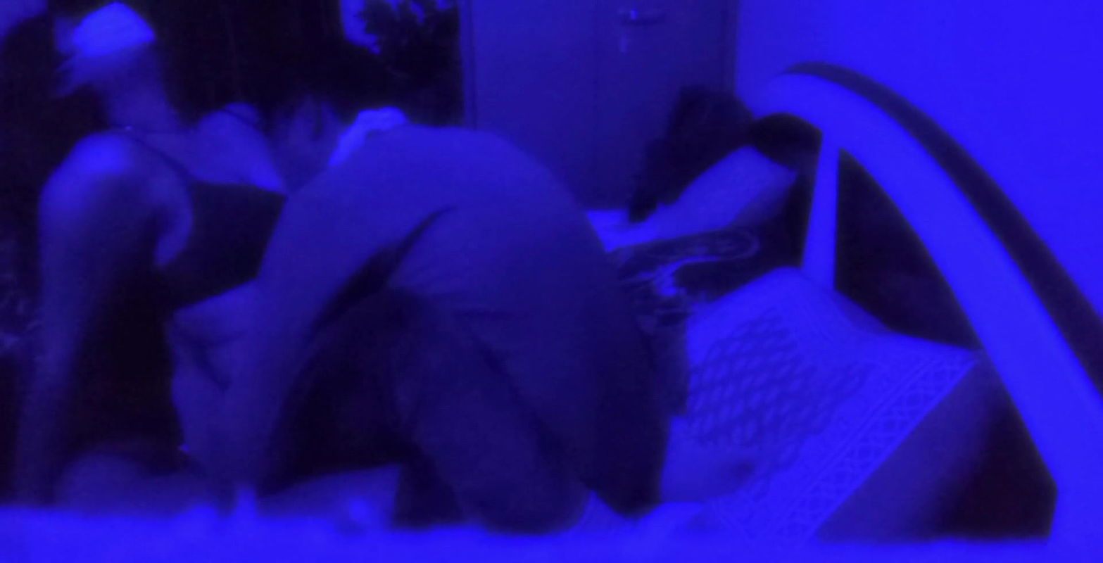 Cute and hot girl shared a bed while they gone for vacation (Part-1).