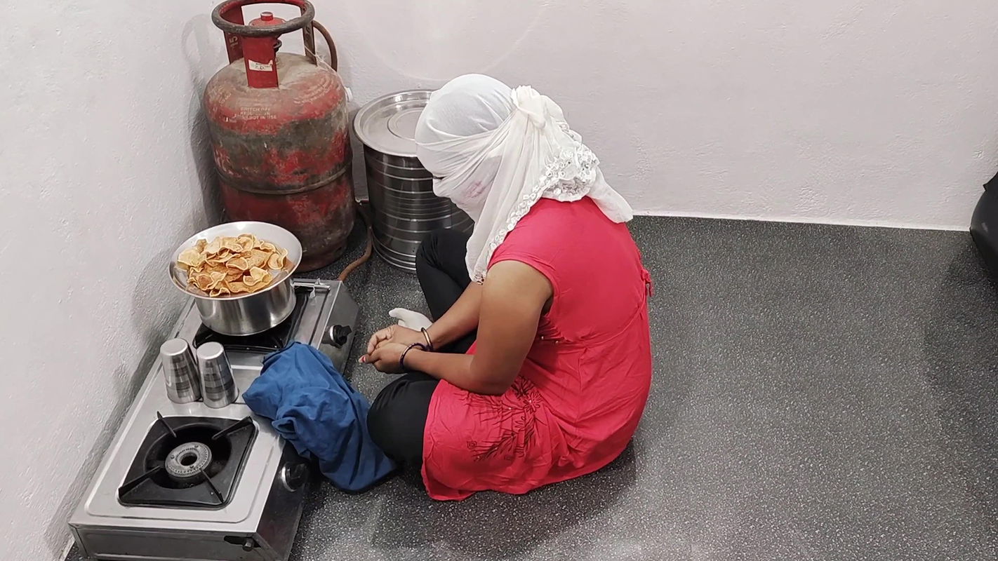 Sexy village girl fucking outdoors girlfriend hordcore doggy style with Young woman.