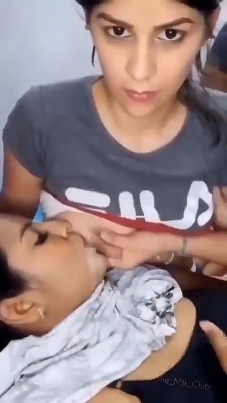 Girlfriend Feeding Breast Feeding