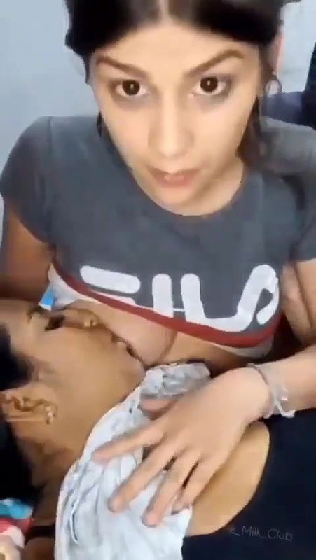 Girlfriend Feeding Breast Feeding