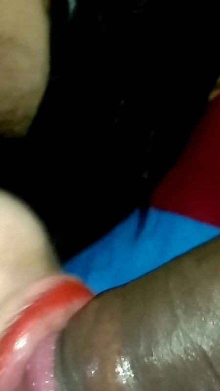 Bhabhi ne hard lund chusa or kaat liya.