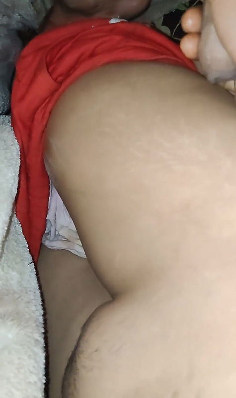 Hand job with husband and wife.