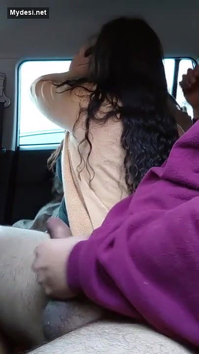 Friend wife fucking on car
