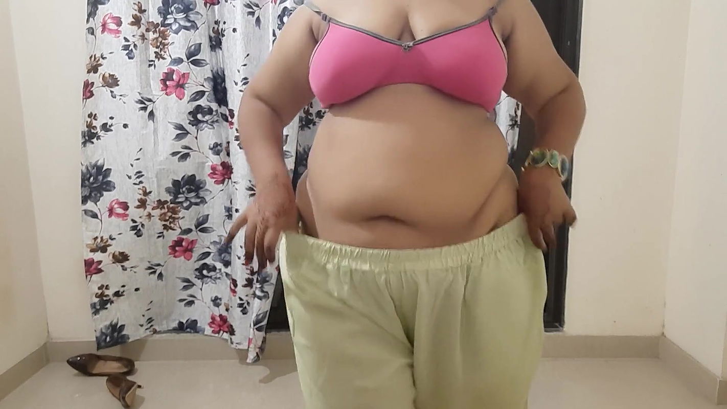 Indian desi sexy horny bhabhi getting ready for her suhagrat part 2.