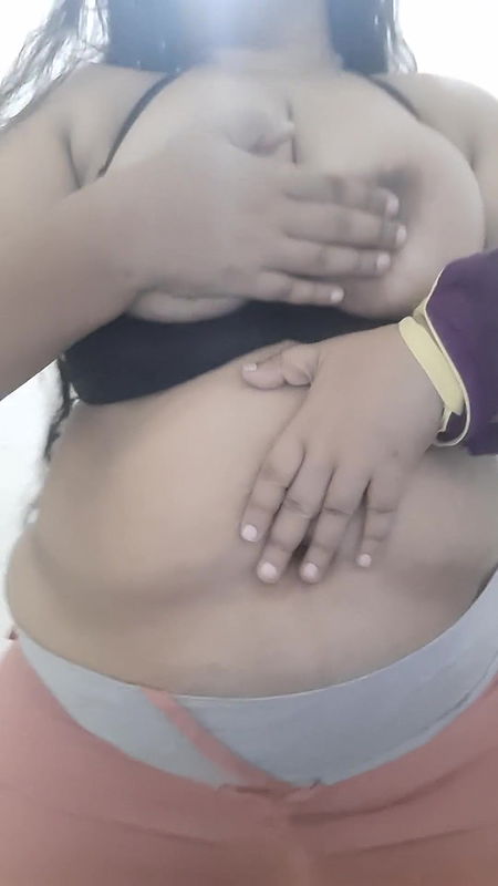 naughty indian getting ready for office.