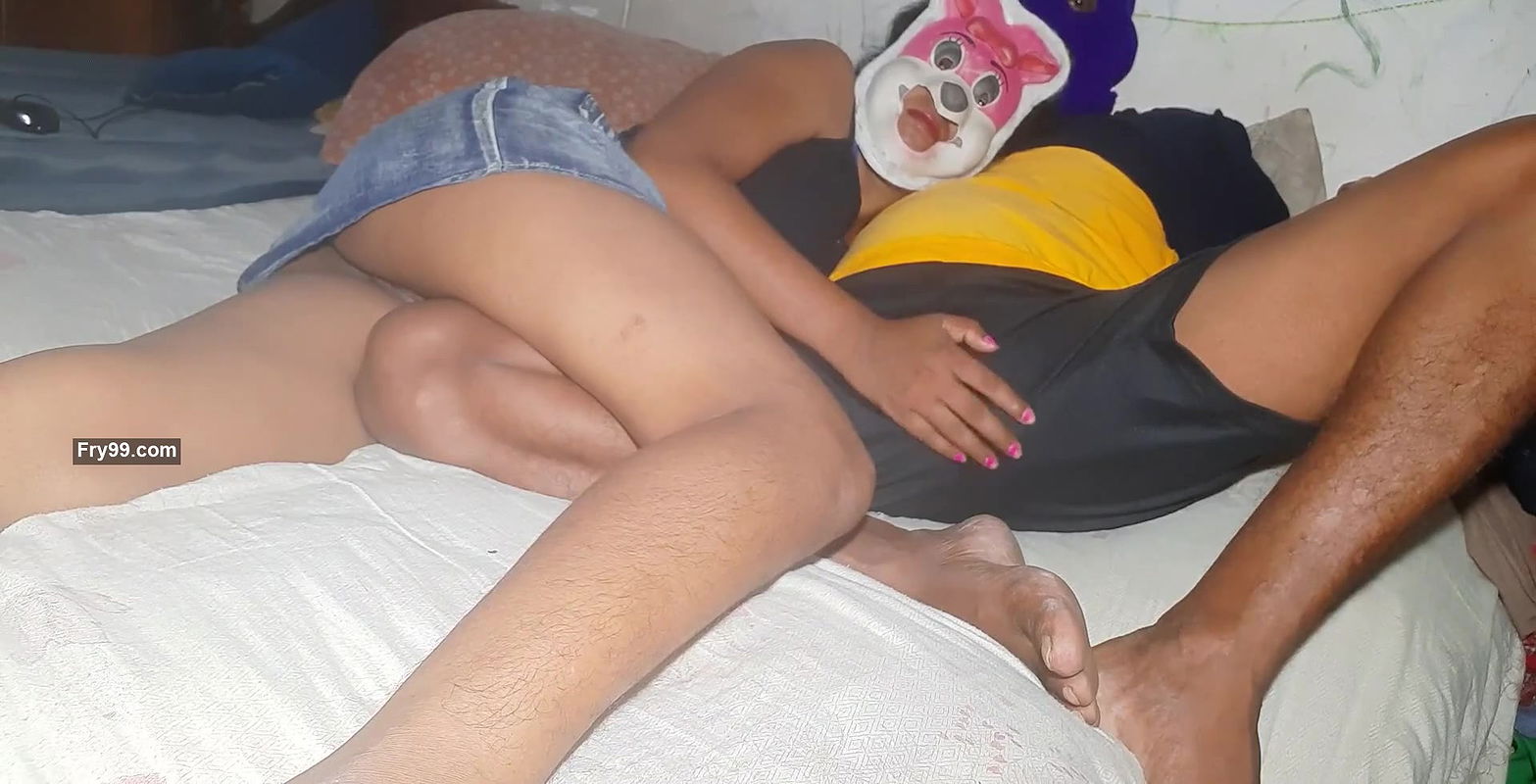 Please Fuck My All Holes And Cum Deep In My Ass Sri Lankan girl anal fucking with boyfriend at home.