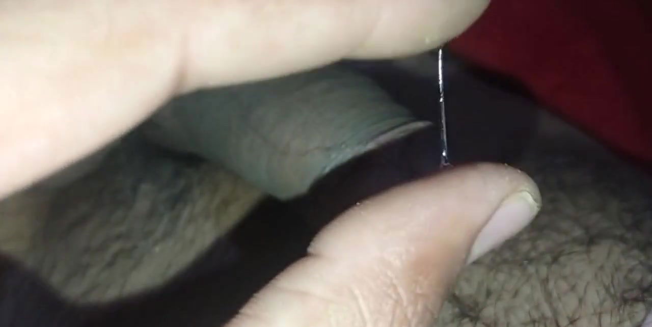 Showing cock and dropping water.