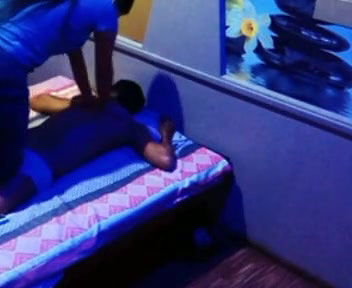 Happy ending at desi massage parlour