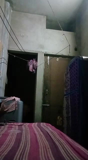 Padosan captured full nude Luckily