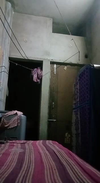 Padosan captured full nude Luckily