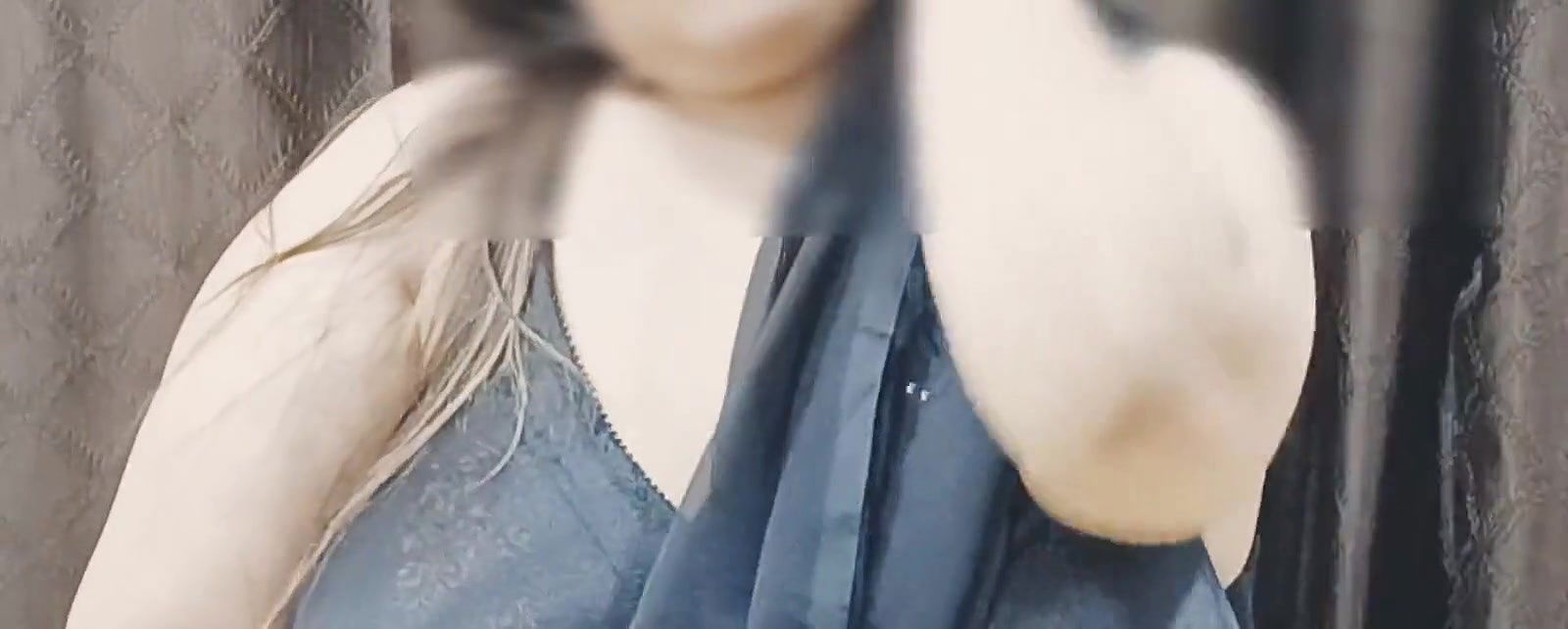 Black Saree Black Bra on Black Firday.