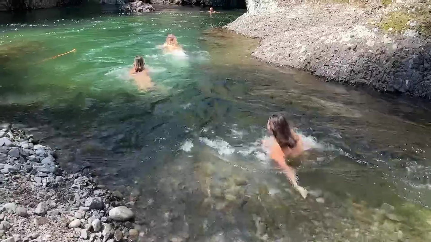 In a desert island two couples are fucking on the beach_35b960de