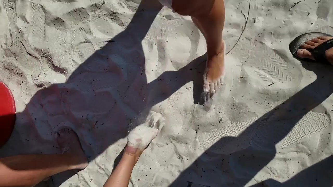 Rosaria Gives You a Footjob At The Beach Genshin Impact Feet POV_d5deaaa0