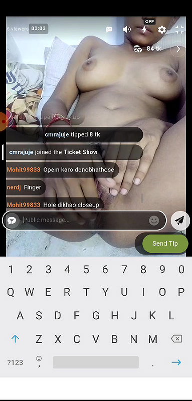 Desimitali 4 ticket show closeup pussy hole and doggy ass hole