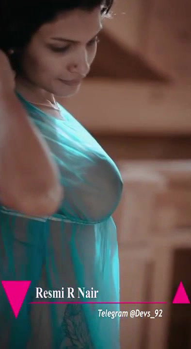 Reshmi R Nair 9 transparent top boobs