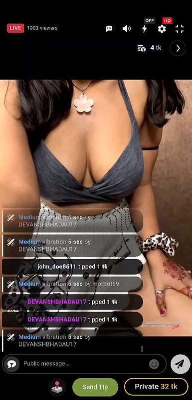 Shreyanshii  Tina_7 (30) show boobs and ass hole