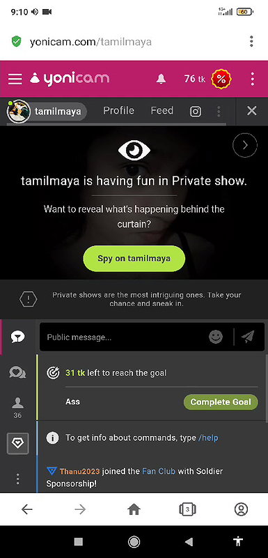 Tamilmaya 13 spy face boobs compilation