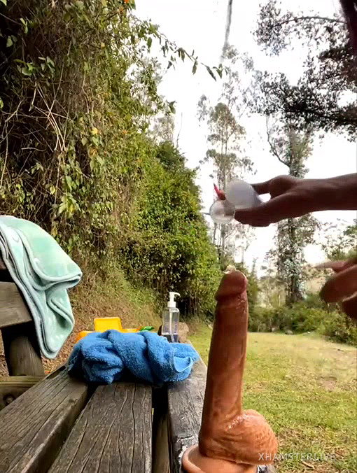TefyLove20 (22) wow huge doggy squirting by hard dildo fucking