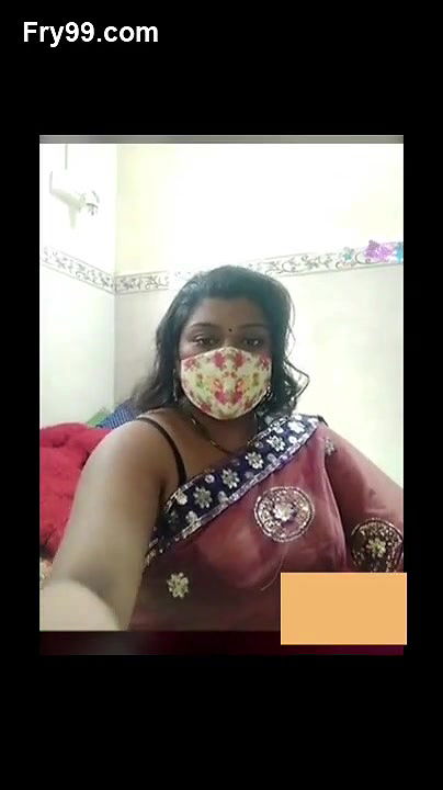 Big boobs bhabi live on can with saree