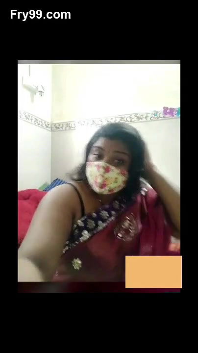 Big boobs bhabi live on can with saree