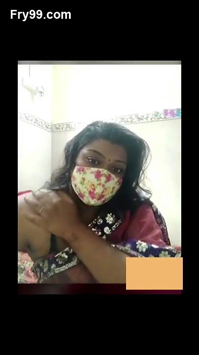 Big boobs bhabi live on can with saree