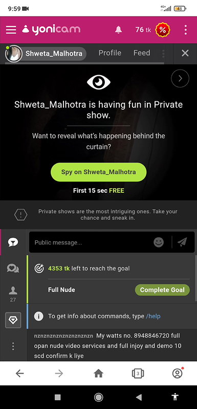 Zareena-jaan 5 spy boobs