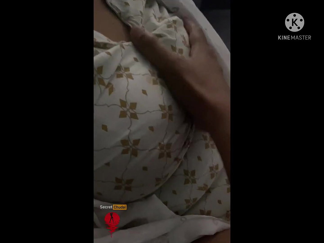 Indian girl fondles Her Hot boobs and nipples with Hindi audio.