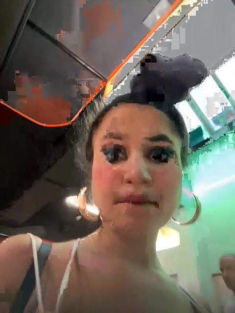 Fuckdolllucy 31 closeup pussy hole open in gym