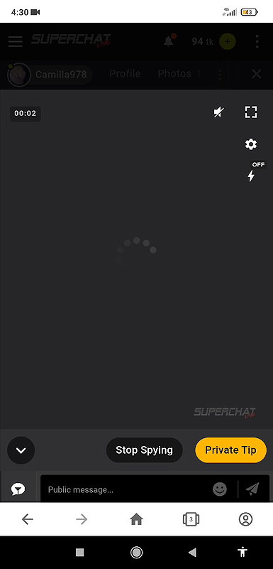 Camilla978 4 spy pussy show compilation