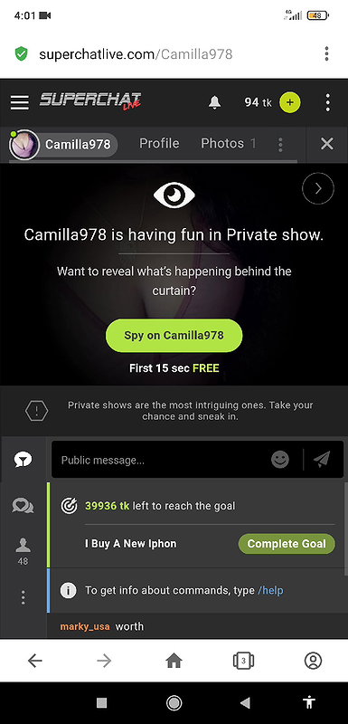 Camilla978 2 spy carrot blowjob