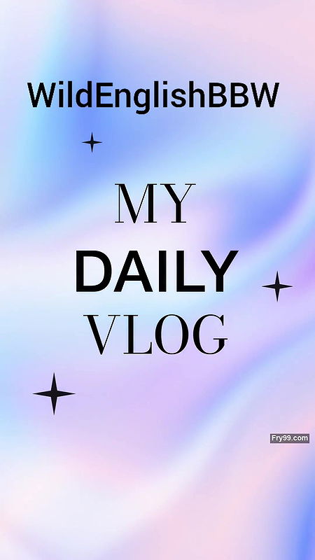 WildEnglishBBW home alone fingering my fat pussy.