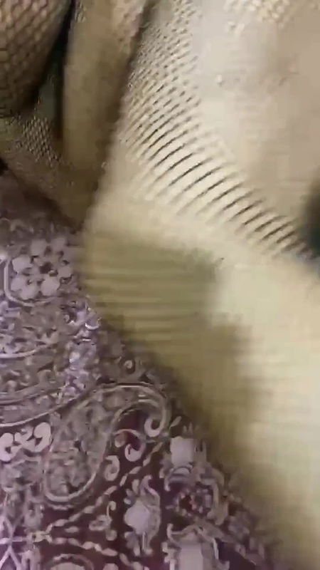 Wildenglishbbw laying in bed in fishnet body suite.