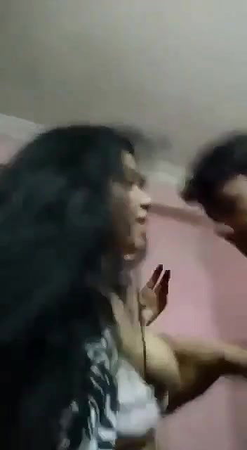 Beauty Teen Getting Boobs pressed by Lover