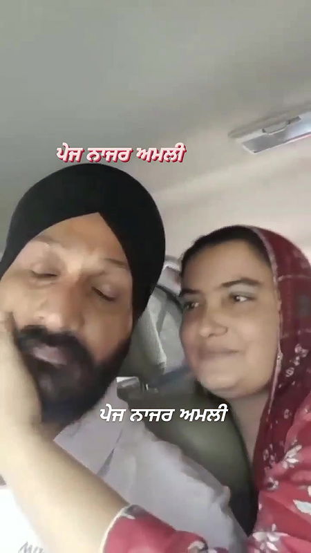 Sardarji having inside car