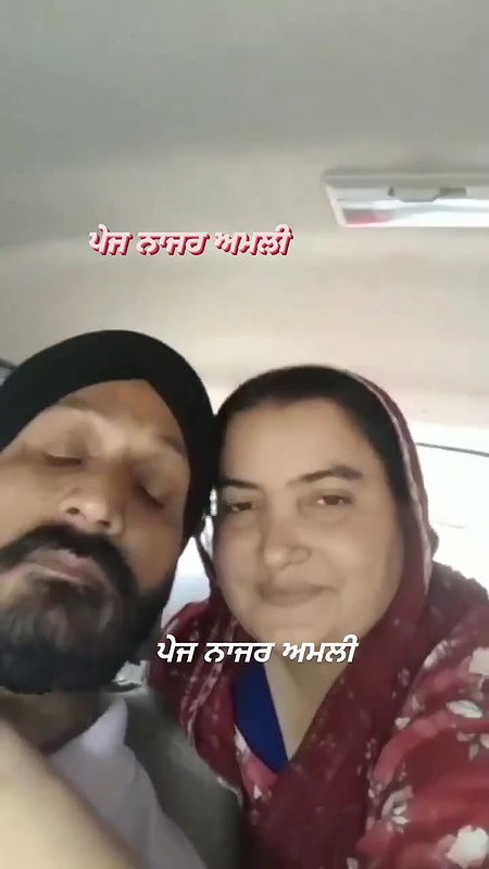 Sardarji having inside car