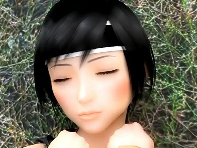 3D 9540 FFVII Yuffie Guri Guri Cute