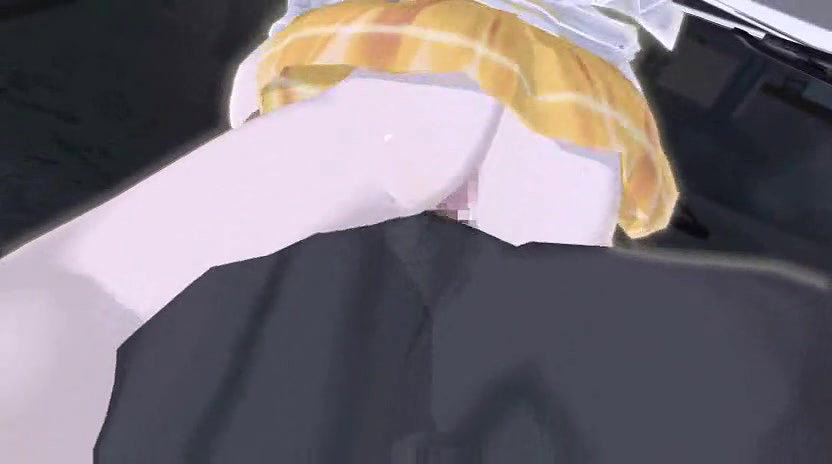 3D 8783 A Waitress of the Family Restaurant in the Backstreet