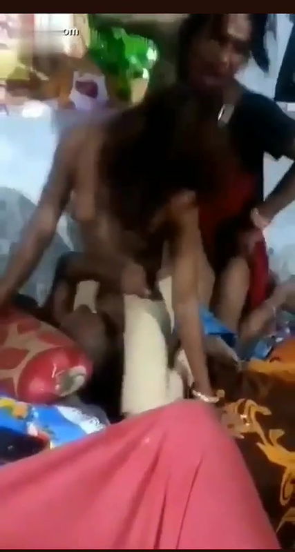 Desi Hijras Playing witth Old Man