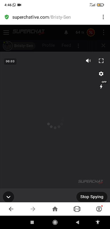 Bristy-Sen 2 spy ass hole and pussy hole show