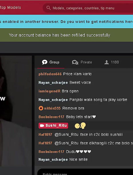 Sushi_Ritu 8 private show doggy ass hole show