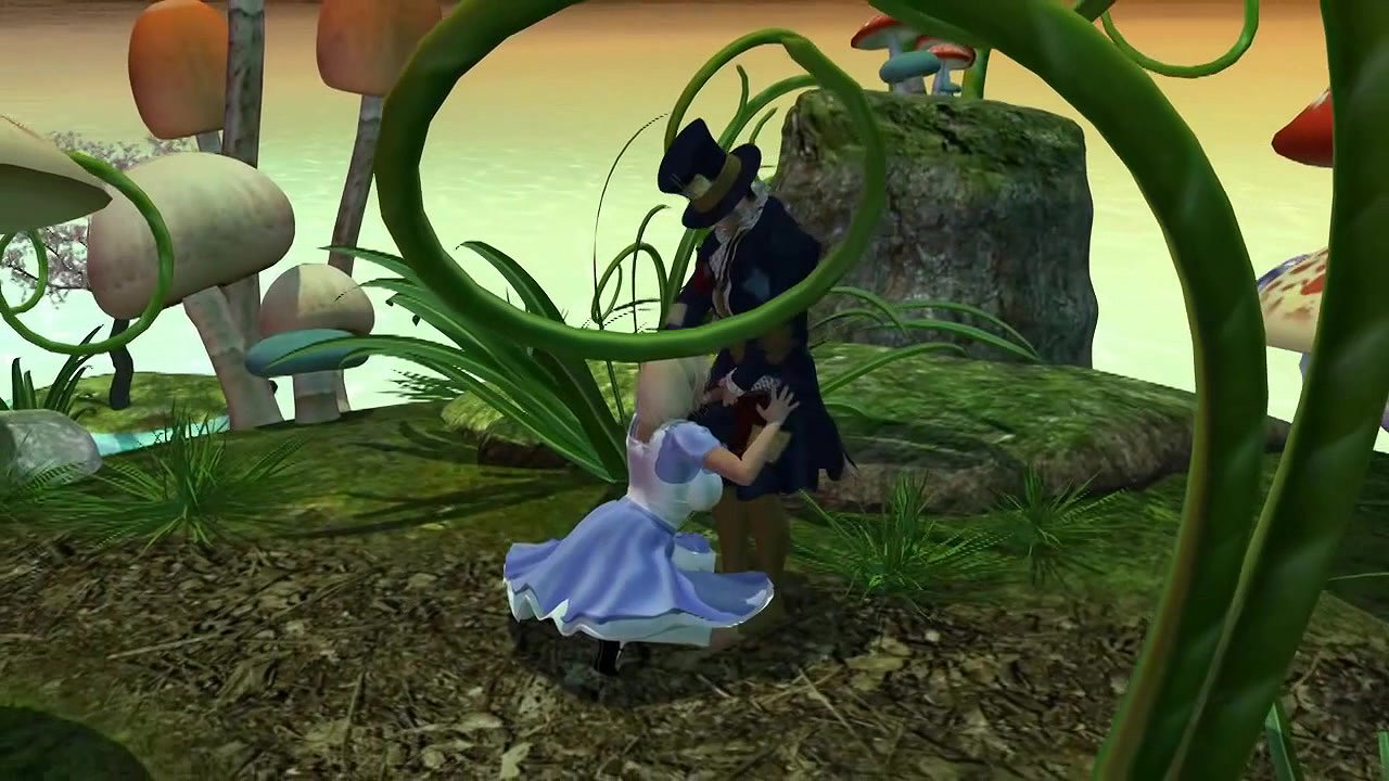 3D 8354 Wonderland Off With Alices Panties