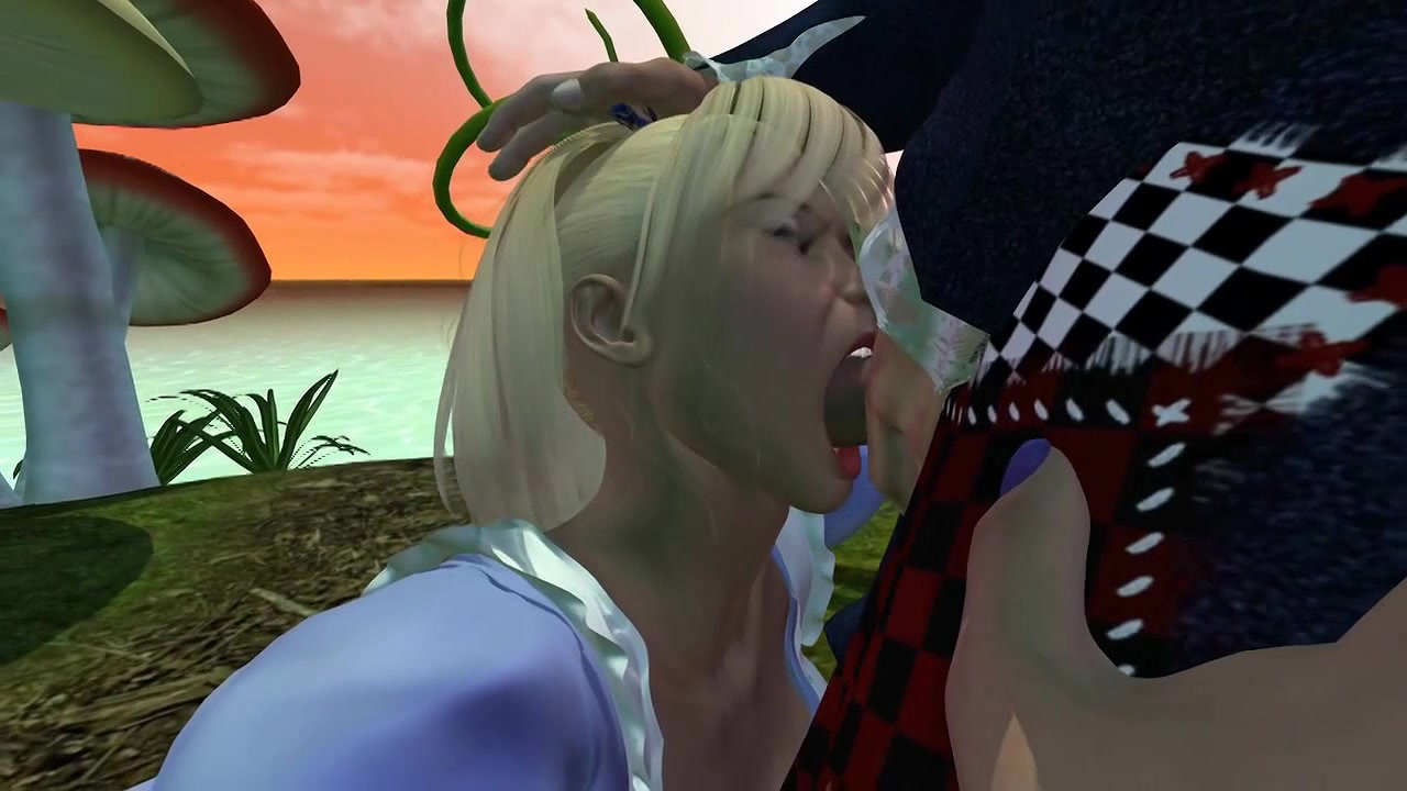 3D 8354 Wonderland Off With Alices Panties