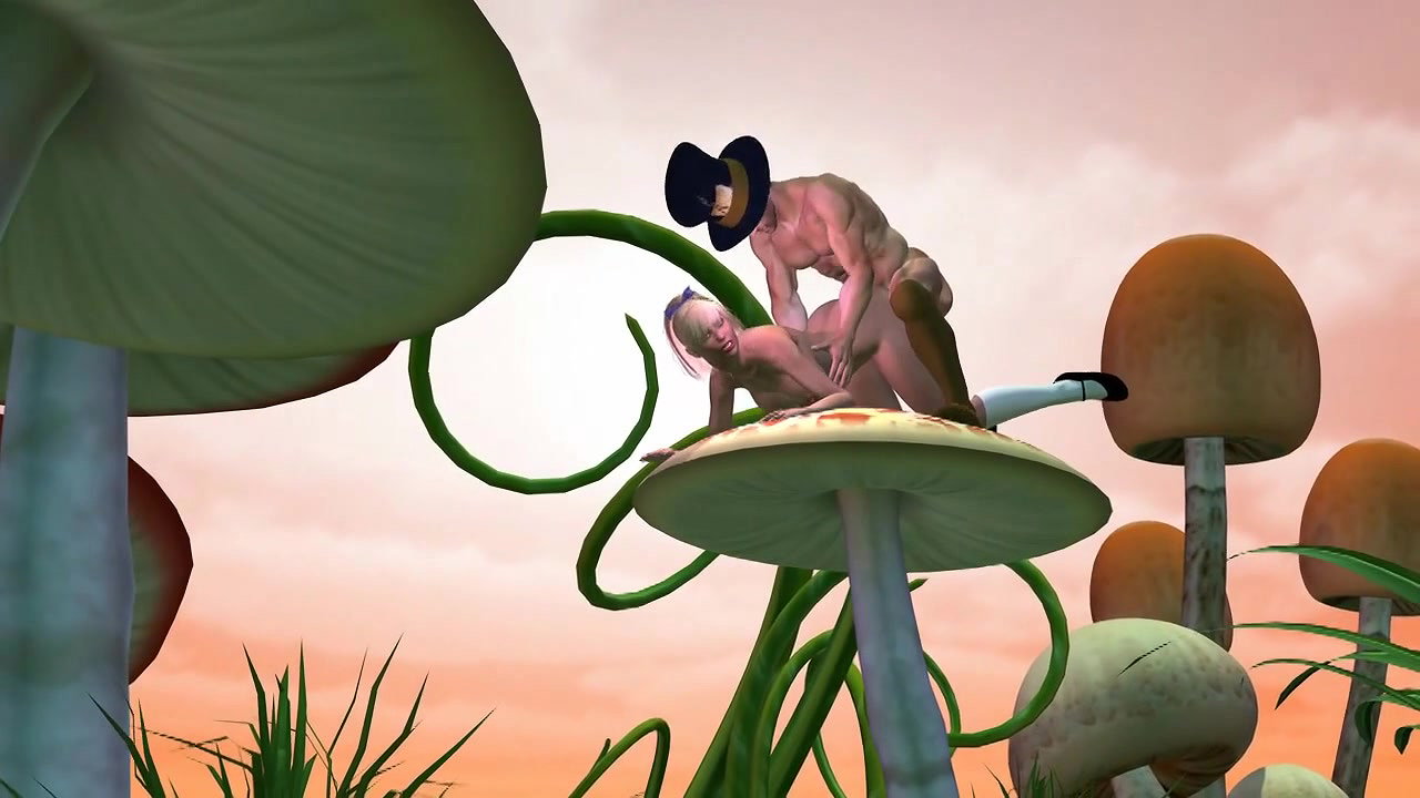 3D 8354 Wonderland Off With Alices Panties