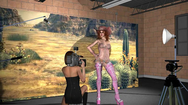 3D 9765 Gitty Up Cow Girlz