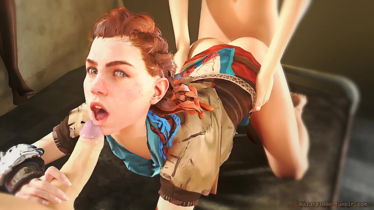Aloy Hazard 3000 Horizon Zero Dawn Animated Hentai 3 D CGI Video