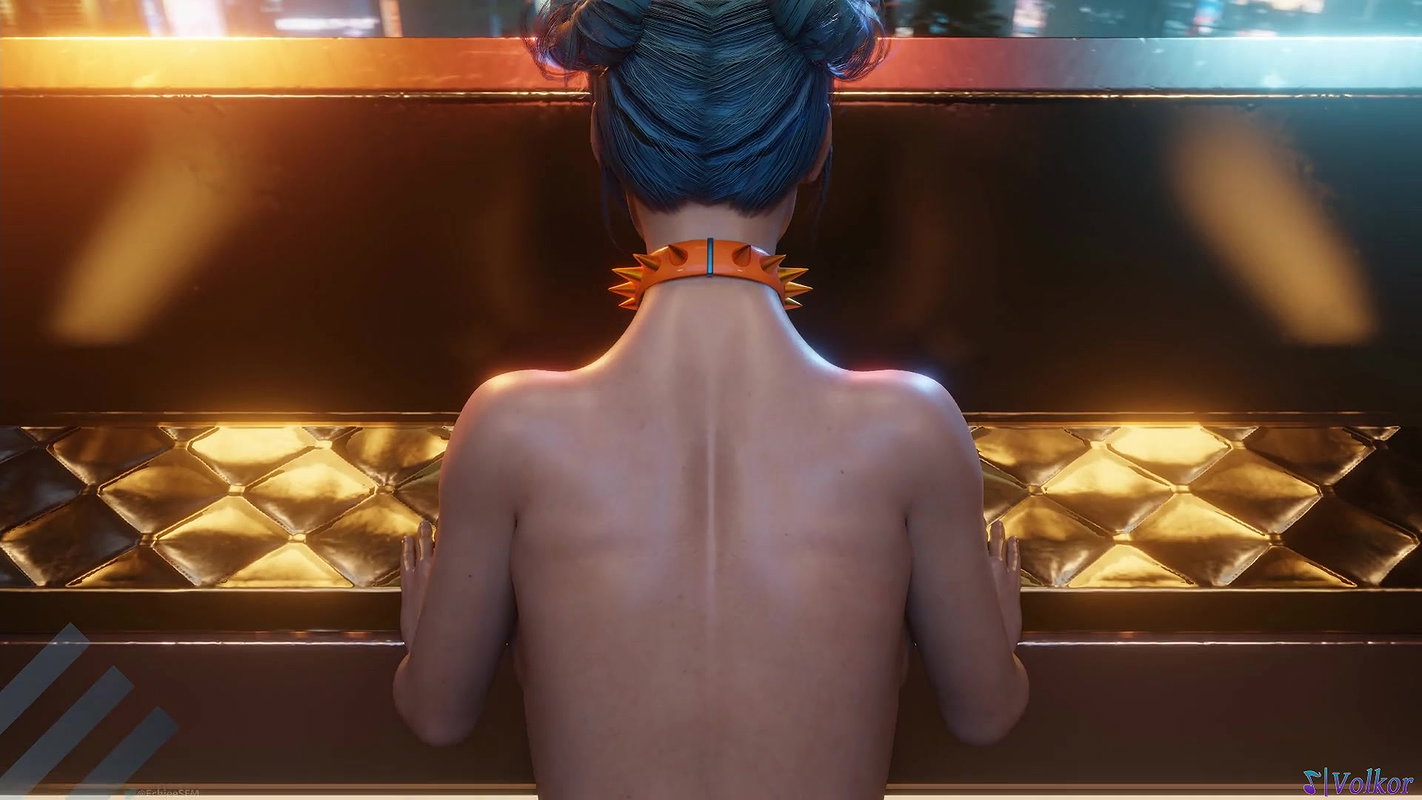 Blue Moon Echiee Cyberpunk 2077 Animated Hentai 3 D CGI Video
